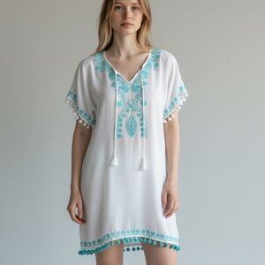 Melissa Odabash Tunic Swim Cover Up size 14